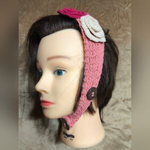 NWT Peach Crochet Headband